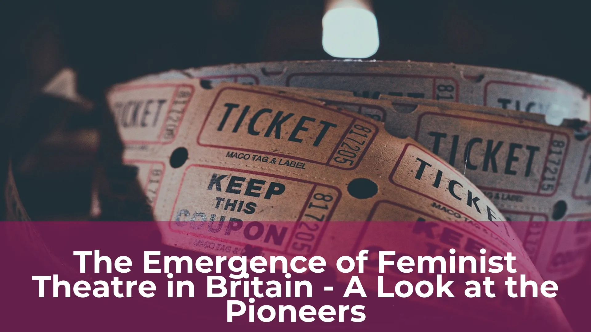 The emergence of feminist theatre in britain a look at the pioneers